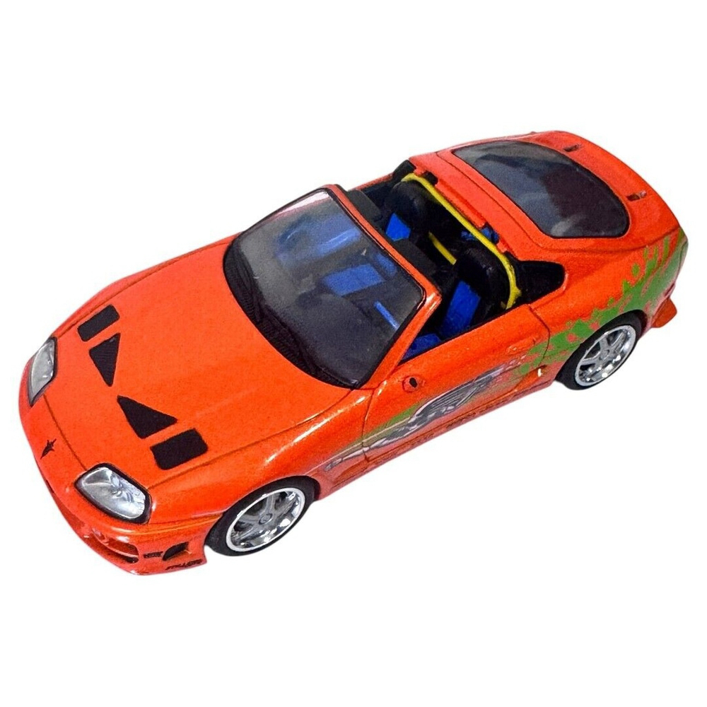 FAST & FURIOUS 1995 TOYOTA SUPRA PAUL WALKER ERTL RACING CHAMPIONS AS-IS!